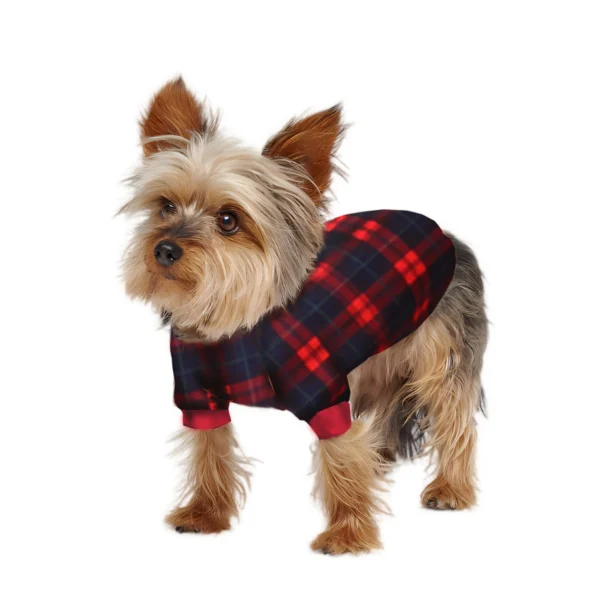 Black & Red Plaid Matching Pajama Pants – Cozy Family Lounge Sets for Autumn & Christmas - Image 6