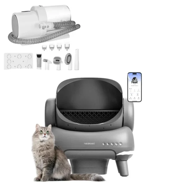Origin Neakasa M1 Large Low noise Odor Eliminator App Control Intelligent Electric Self Cleaning Smart Automatic Cat Litter Box - Image 7