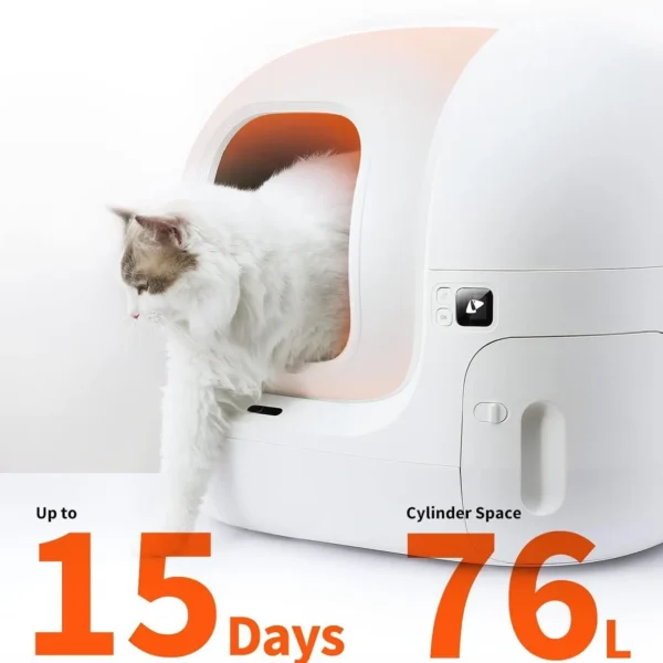 PETKIT PURA MAX™ – Self-Cleaning Smart Cat Litter Box with App Control (Global Version) - Image 4