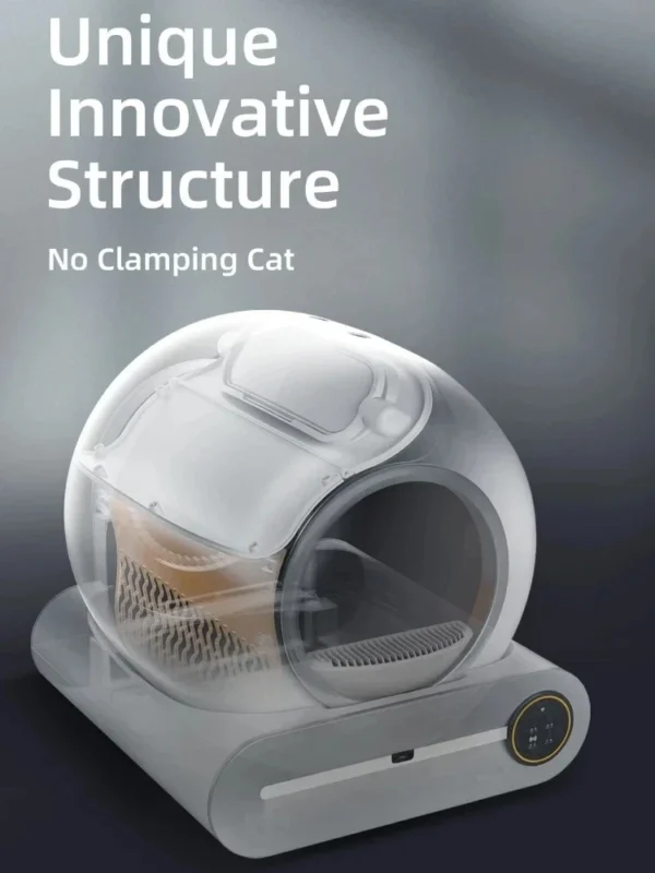 Tonepie™ 65L Smart Cat Litter Box – Fully Enclosed, Self-Cleaning with App Control (English Version) - Image 4