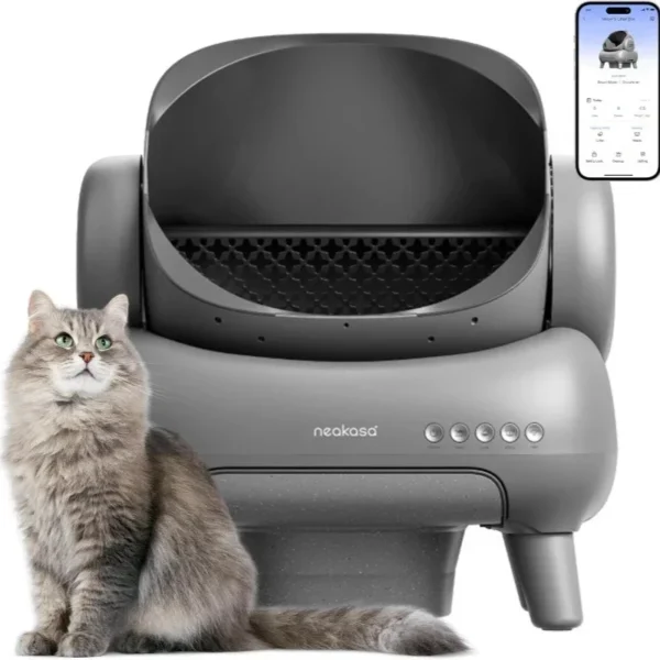 Origin M1™ Smart Cat Litter Box – Self-Cleaning, App-Controlled & Odor-Eliminating System (Large & Quiet) - Image 2