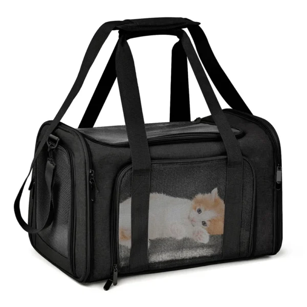 Airline-Approved Soft-Sided Pet Travel Backpack – For Small Dogs & Cats - Image 5