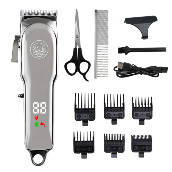 Professional Pet Grooming Kit – Hair Clippers & Trimmer Set for Dogs, Cats, and Small Animals - Image 7