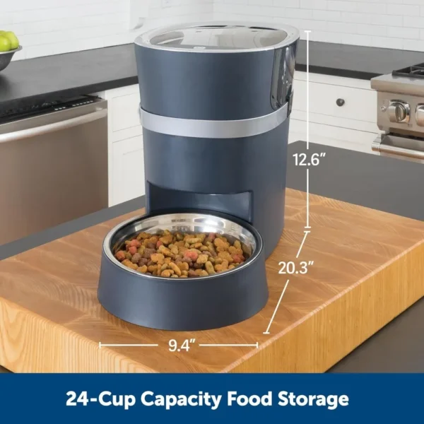 Smart Programmable Pet Feeder – Battery Backup Auto Dispenser for Cats & Dogs - Image 5