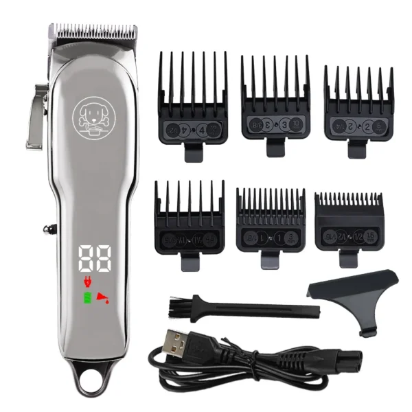 Professional Pet Grooming Kit – Hair Clippers & Trimmer Set for Dogs, Cats, and Small Animals - Image 6
