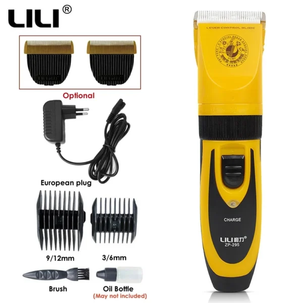 LILI ZP295™ Professional Pet Hair Clippers – 35W Quiet Grooming Trimmer for Dogs & Cats - Image 2