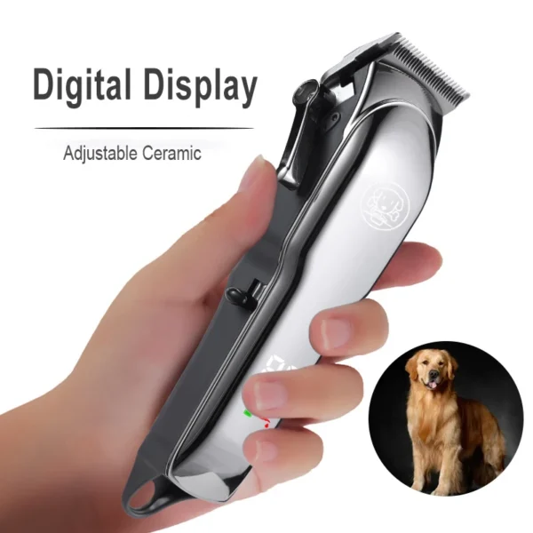 Professional Pet Grooming Kit – Hair Clippers & Trimmer Set for Dogs, Cats, and Small Animals - Image 4