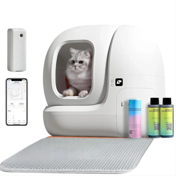 PETKIT PURA MAX™ – Self-Cleaning Smart Cat Litter Box with App Control (Global Version) - Image 2